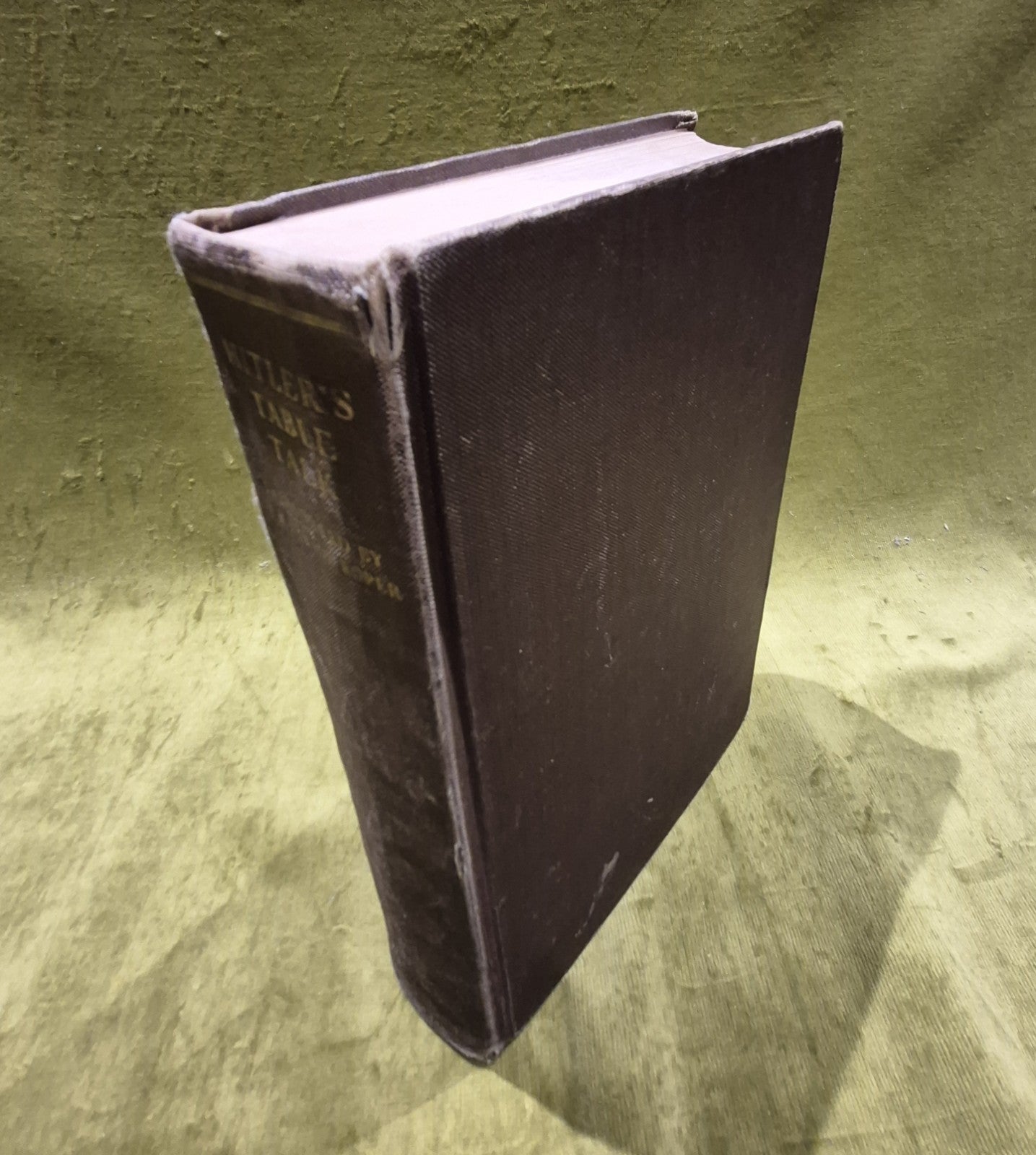 Hitler's Table Talk by Weidenfeld & Nicolson - 1st Edition, 19531