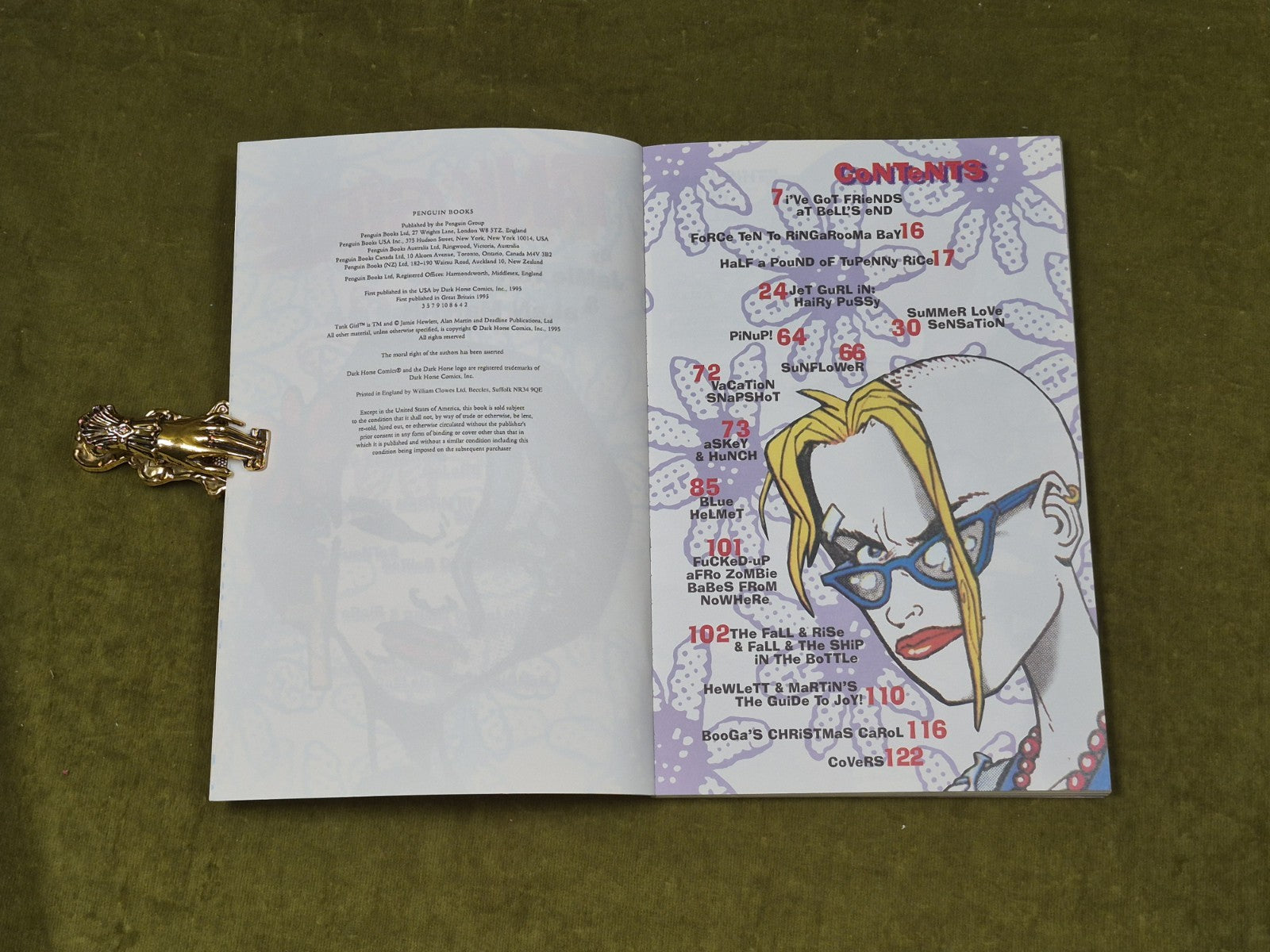 Hewlett & Martin's TANK GIRL 2, rare 1995 Graphic Novel By Penguin3