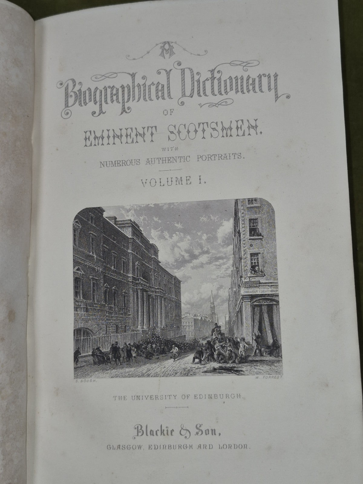 A Biographical Dictionary of Eminent Scotsmen Thomas Thomson 1868 Blackie13
