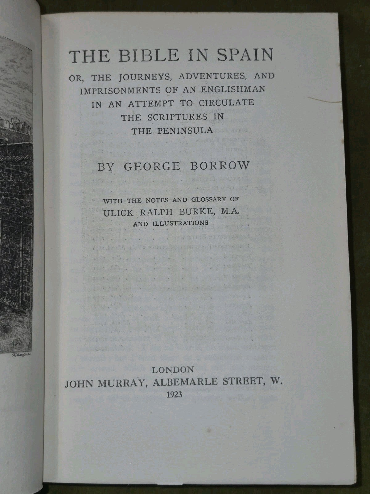 George Borrow John Murray Wild Wales Lavengro Ramano Lavo-Lil Bible in Spain 4