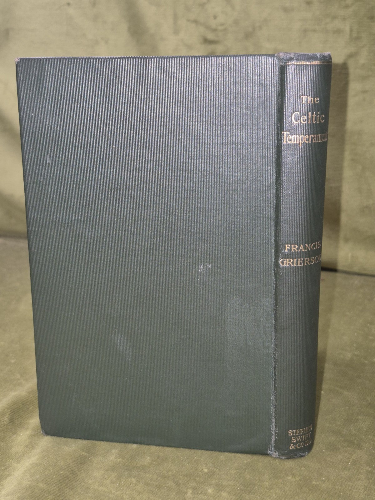The Celtic Temperament Francis Grierson 1911 Third Edition Stephen Swift0