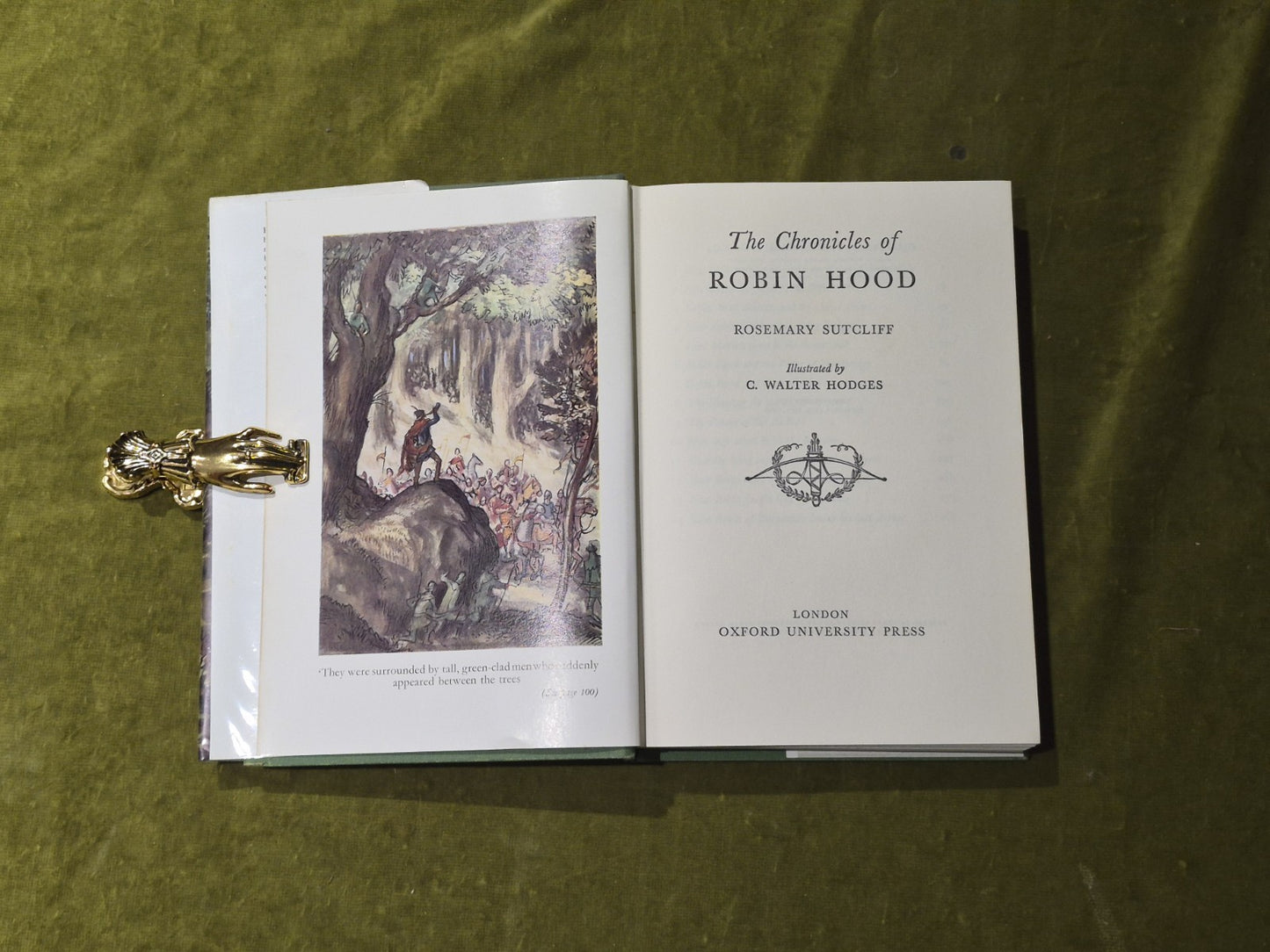 The Chronicles Of Robin Hood By Rosemary Sutcliff Hardback With Dust Jacket 19654