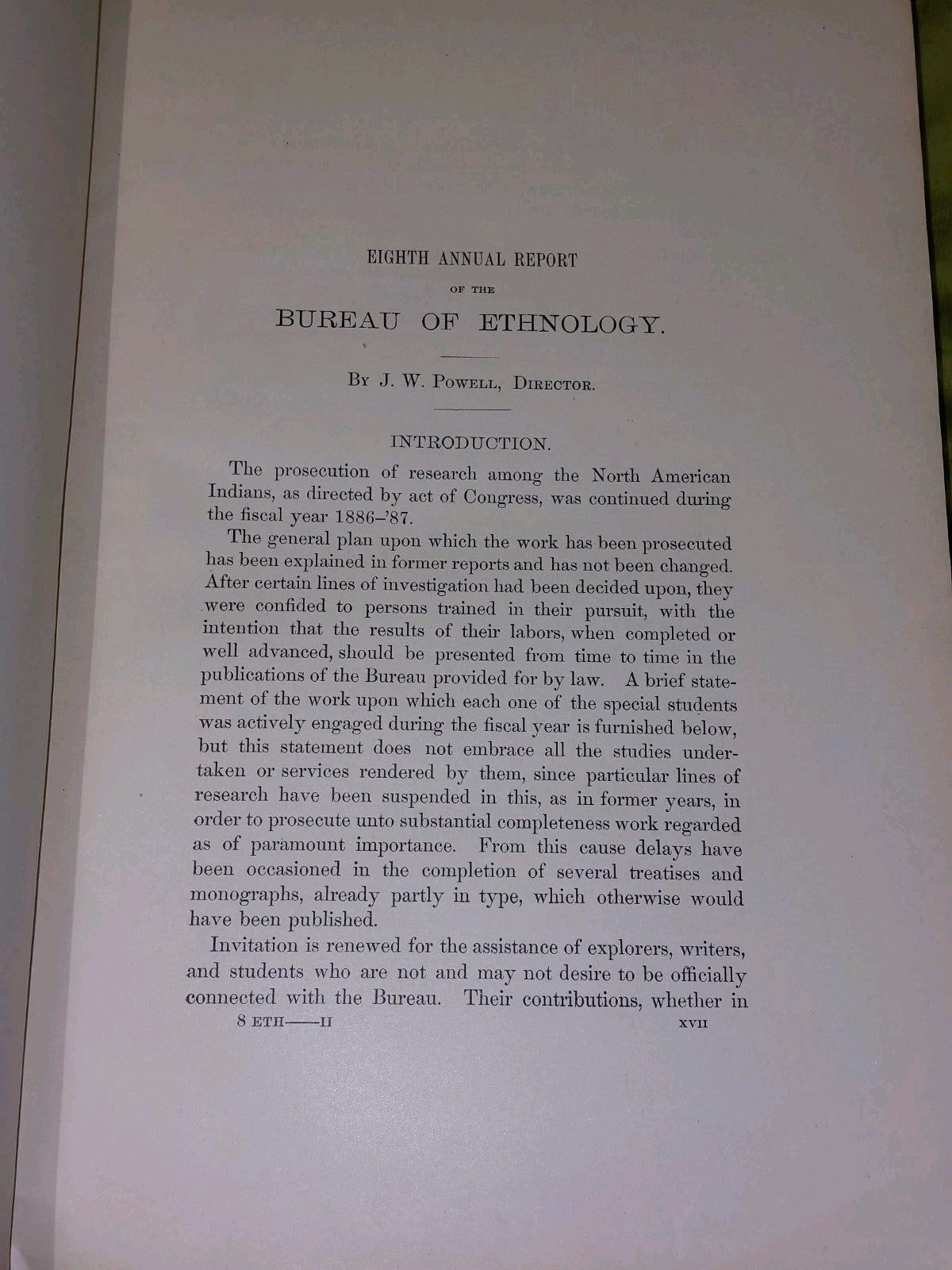 1886-1887 Eighth Report of American Bureau of Ethnology by J.POWELL (1891)6