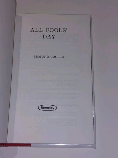 All Fools' Day By Edmund Cooper (1980) [Remploy] Hb Book3