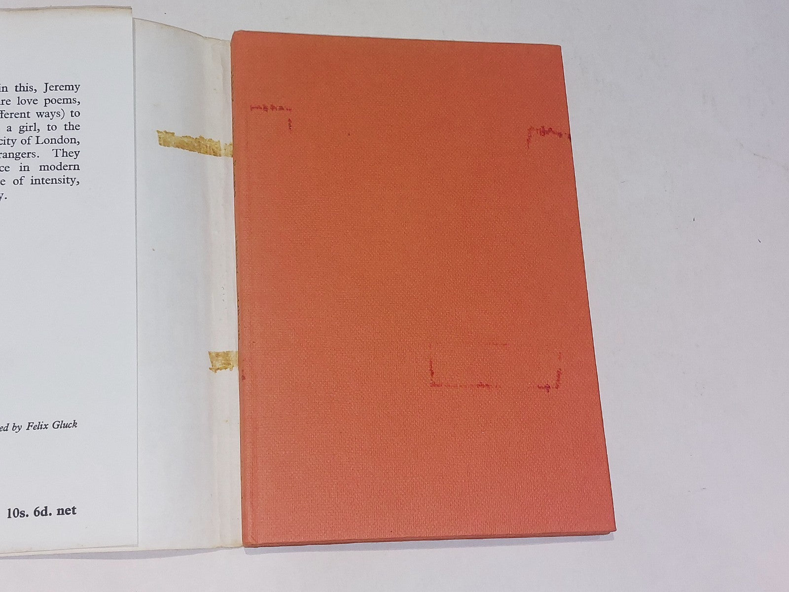 Thirty Three Poems By Jeremy Robson (1964) Hb Book With Dustjacket3