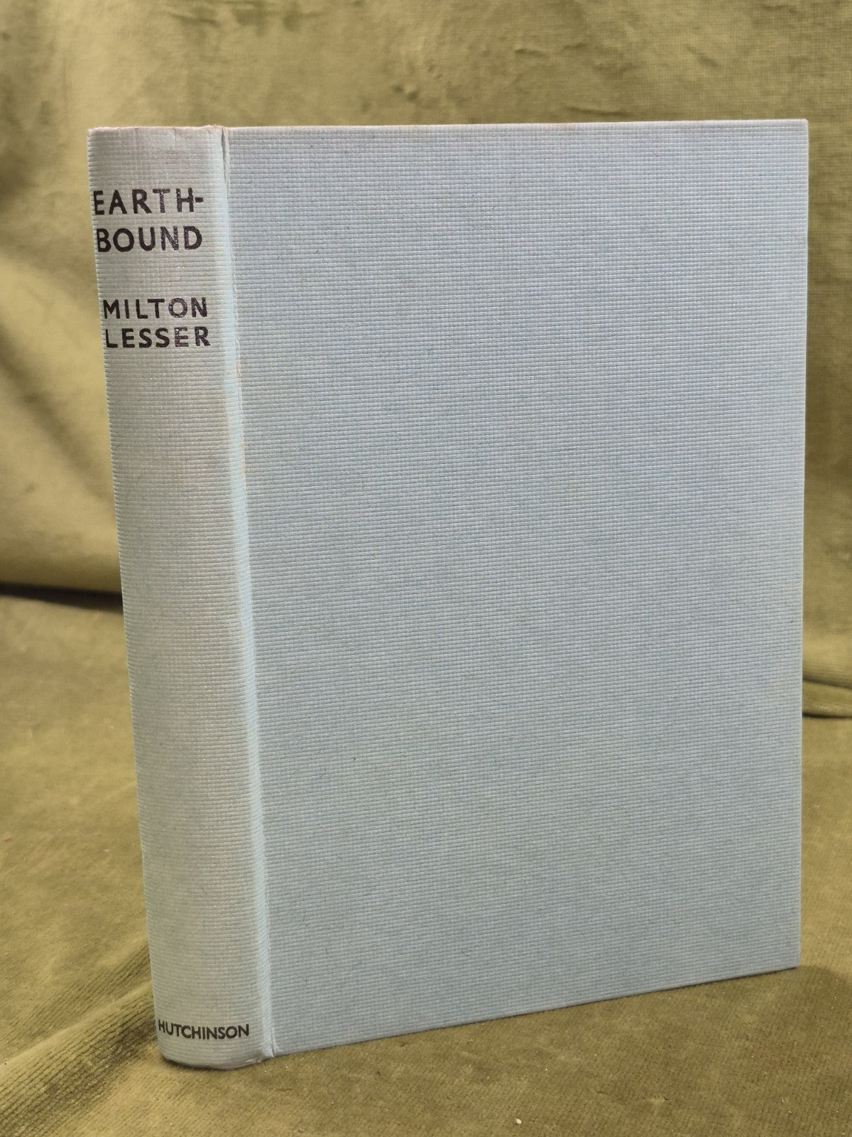 MILTON LESSER EARTHBOUND Hutchinson FIRST EDITION HB DW Science Fiction2