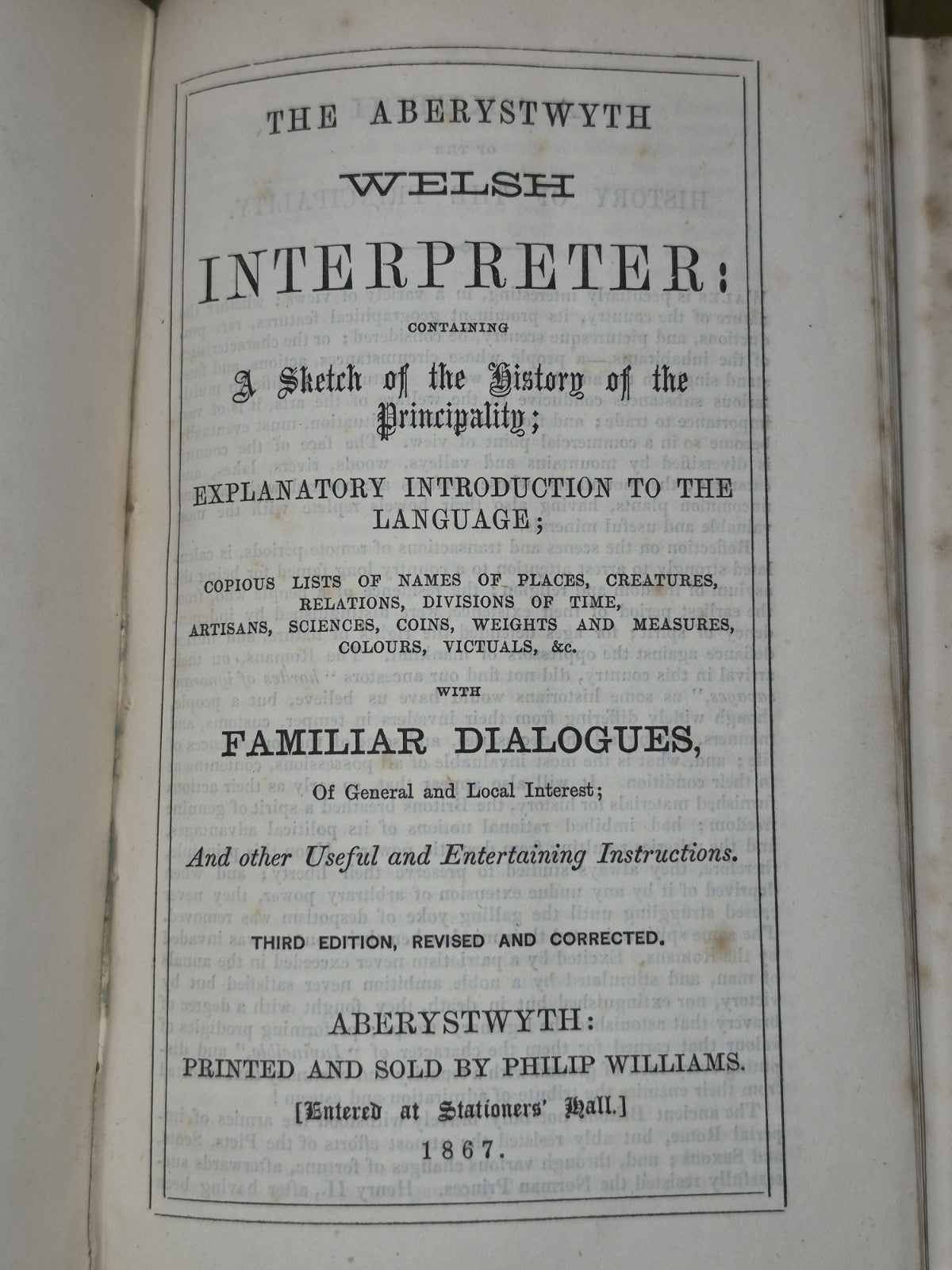 Address to Highlanders Gaelic Cetic Welsh Linguistics Archibals Fraquharson Scot8