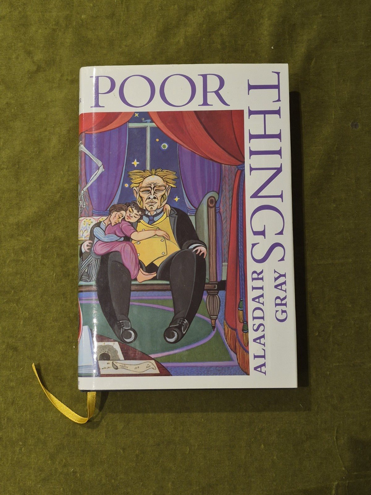 Poor Things By Alasdair Gray 1992 Signed 1st Ed, 2nd Impression Bloomsbury HB DJ0