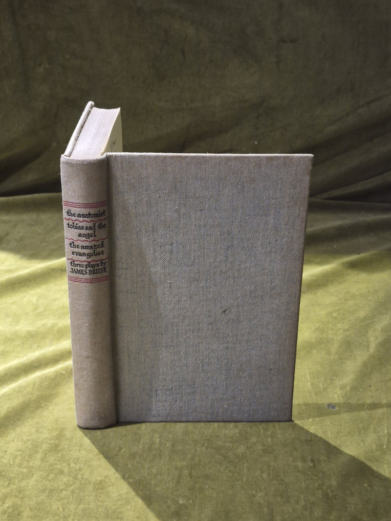 The Anatomist and other Plays SIGNED - James Bridie , Constable 1st Ed 1931 HB0