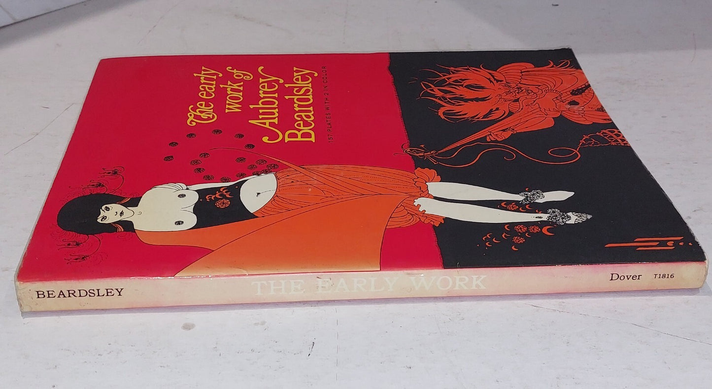 The Early Work of Aubrey Beardsley. Dover 1st ed. PB 19671