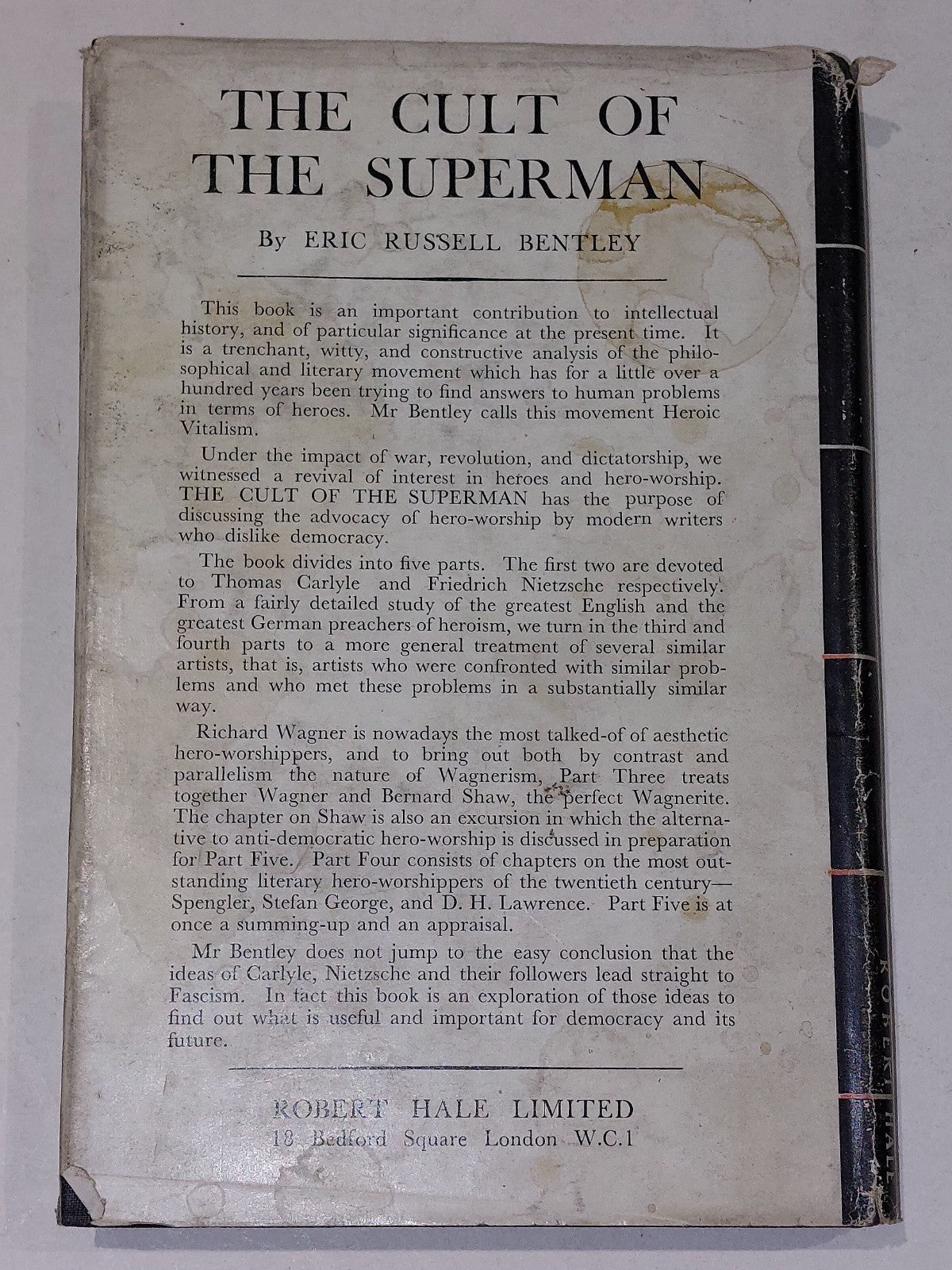The Cult Of The Superman by Eric Bentley (1947)1