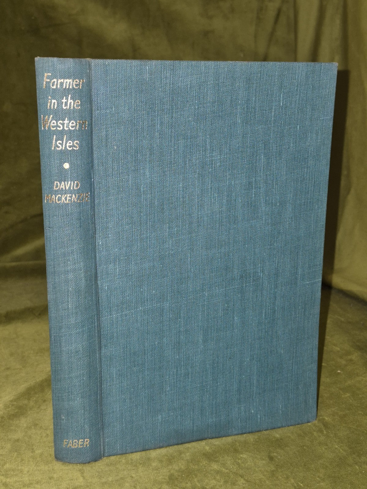Farmer In The Western Isles By David Mackenzie - 1954 HC DJ4