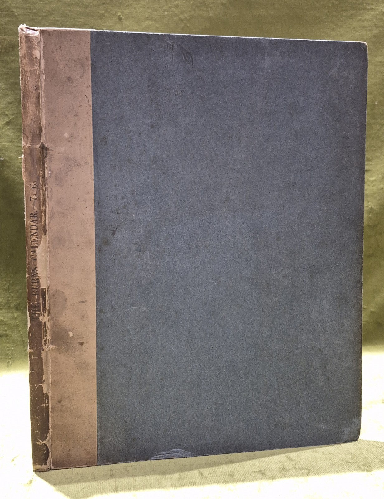 The Burns Calendar a Manual of Burnsiana (1874)0