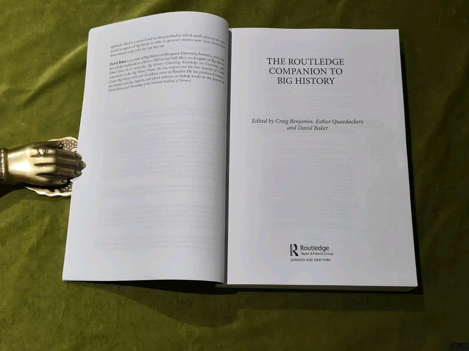 The Routledge Companion to Big History - Craig Benjamin 3