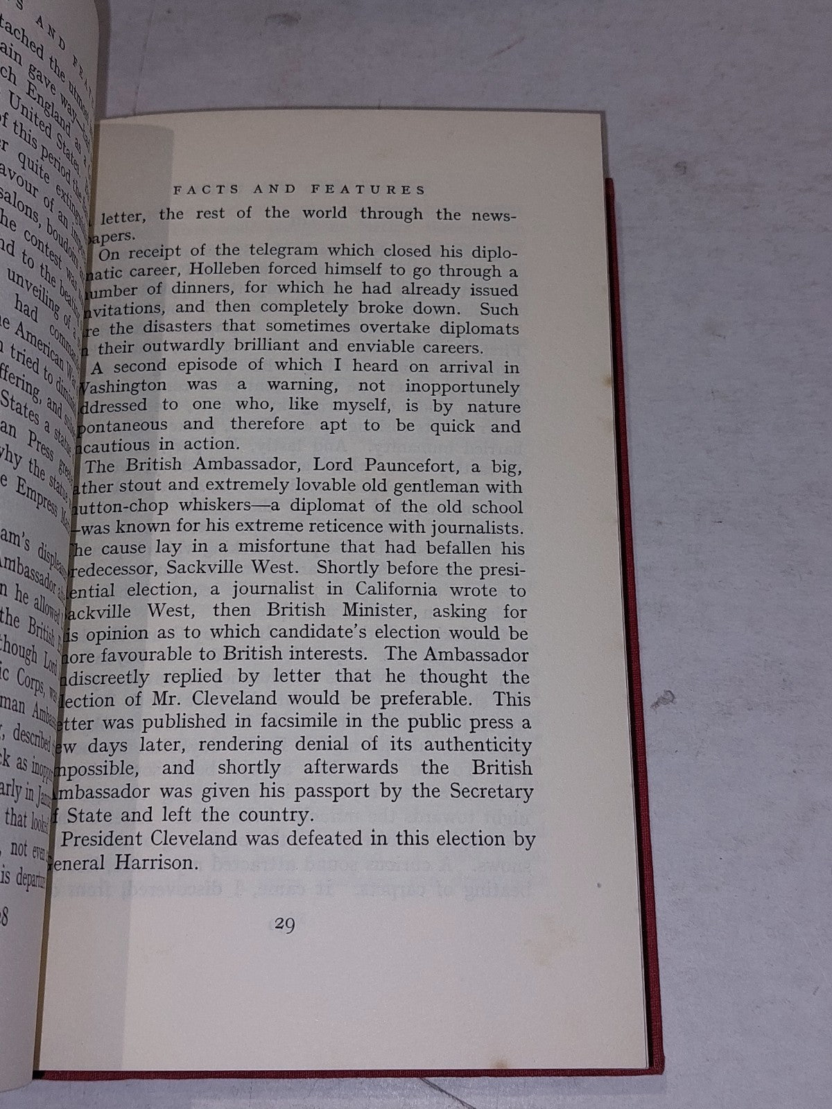 Facts And Features Of My Life Book 1939  Sir George Franckenstein 1st Edition5