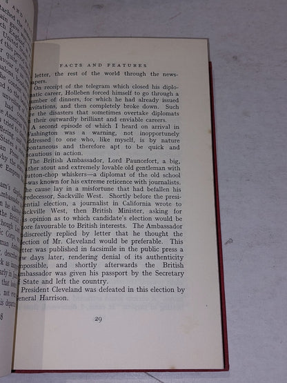 Facts And Features Of My Life Book 1939  Sir George Franckenstein 1st Edition5