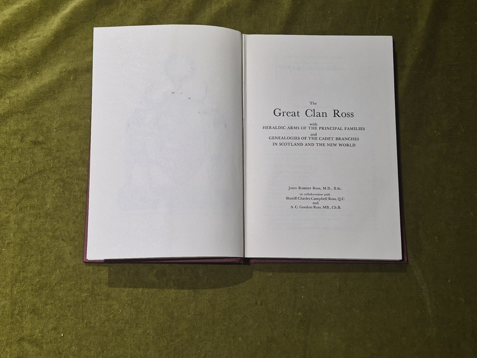 The Great Clan Ross - John Robert Ross 1972 Second Edition5