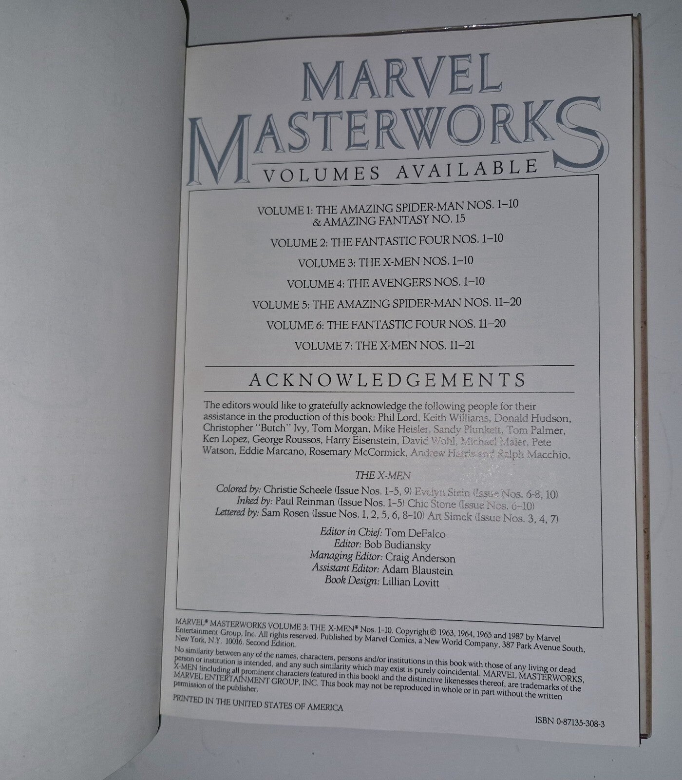 Marvel Masterworks Presents The XMen Volume 3 #110, Stan Lee. Hardback Vol 37