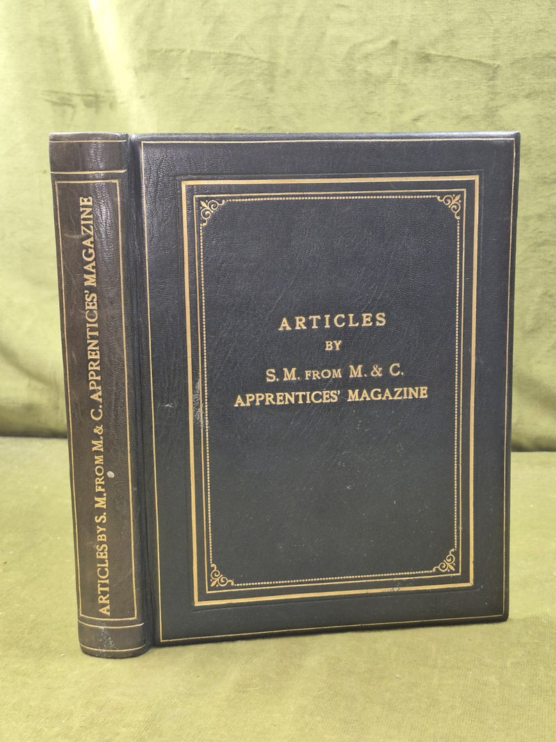 Mavor & Coulson Apprentice's Magazine Articles Glasgow Industrial History0