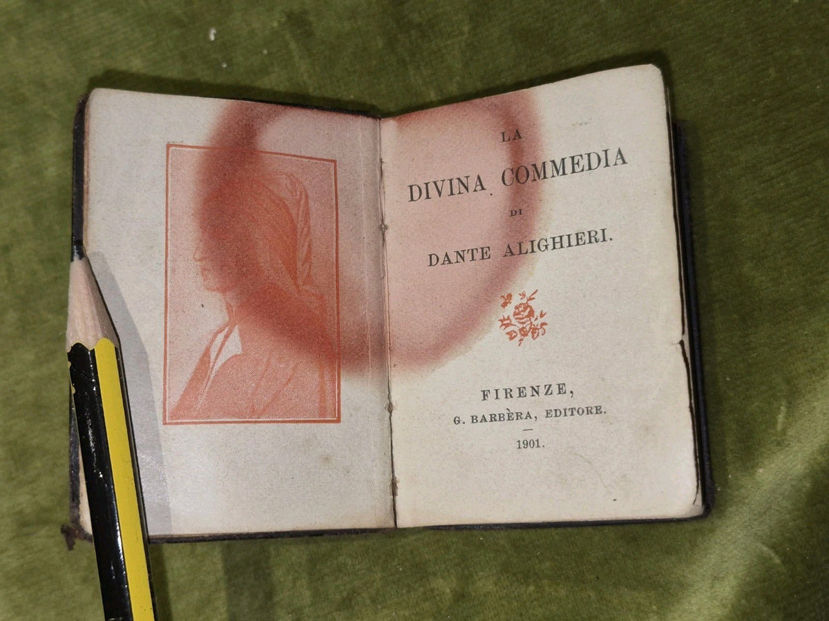 Dante La Divina Commedia (1901) Miniature Book8