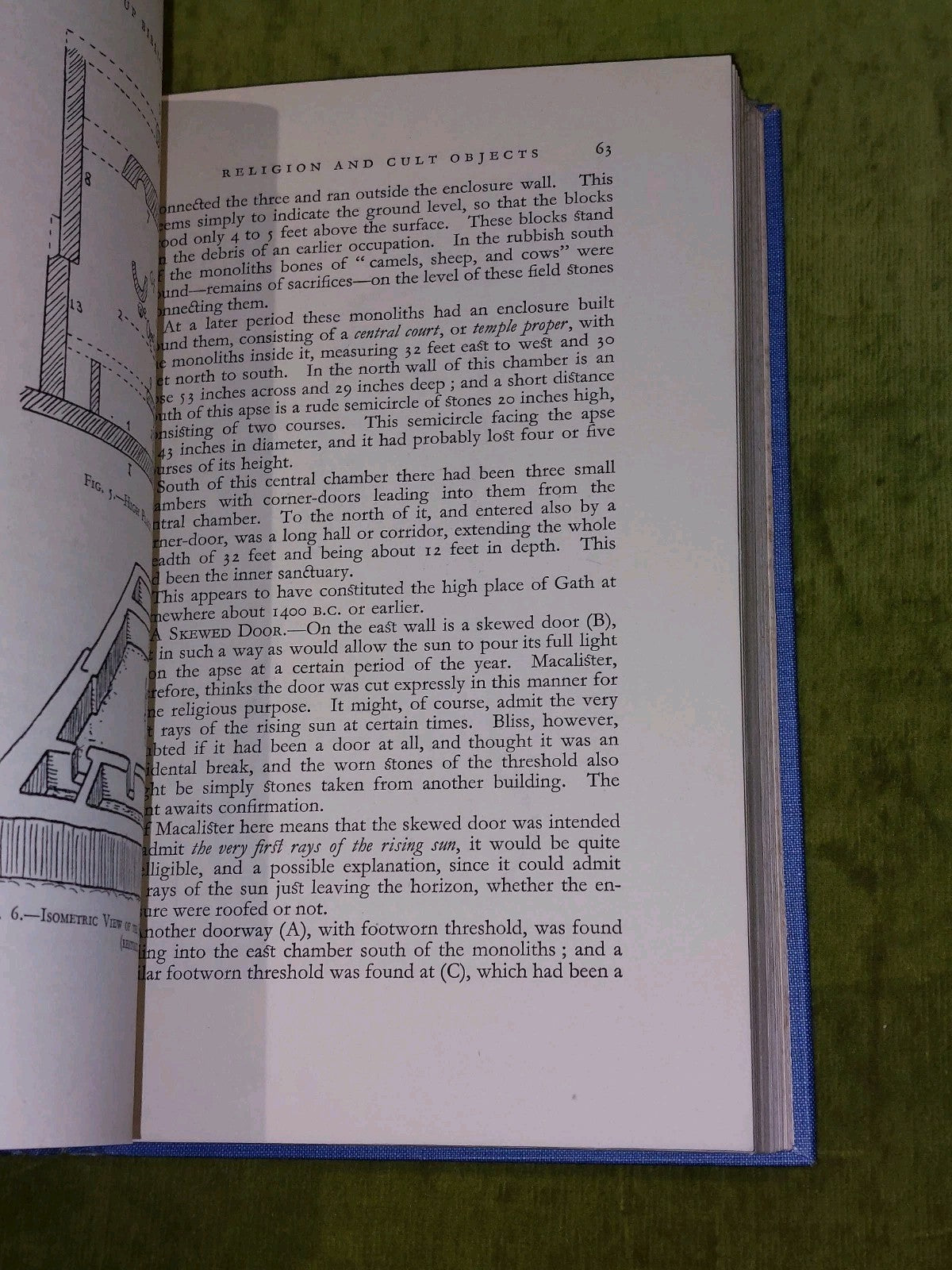 Digging Up Biblical History [Croall Lectures] J. Garrow Duncan (1931) 1st Ed Hb8