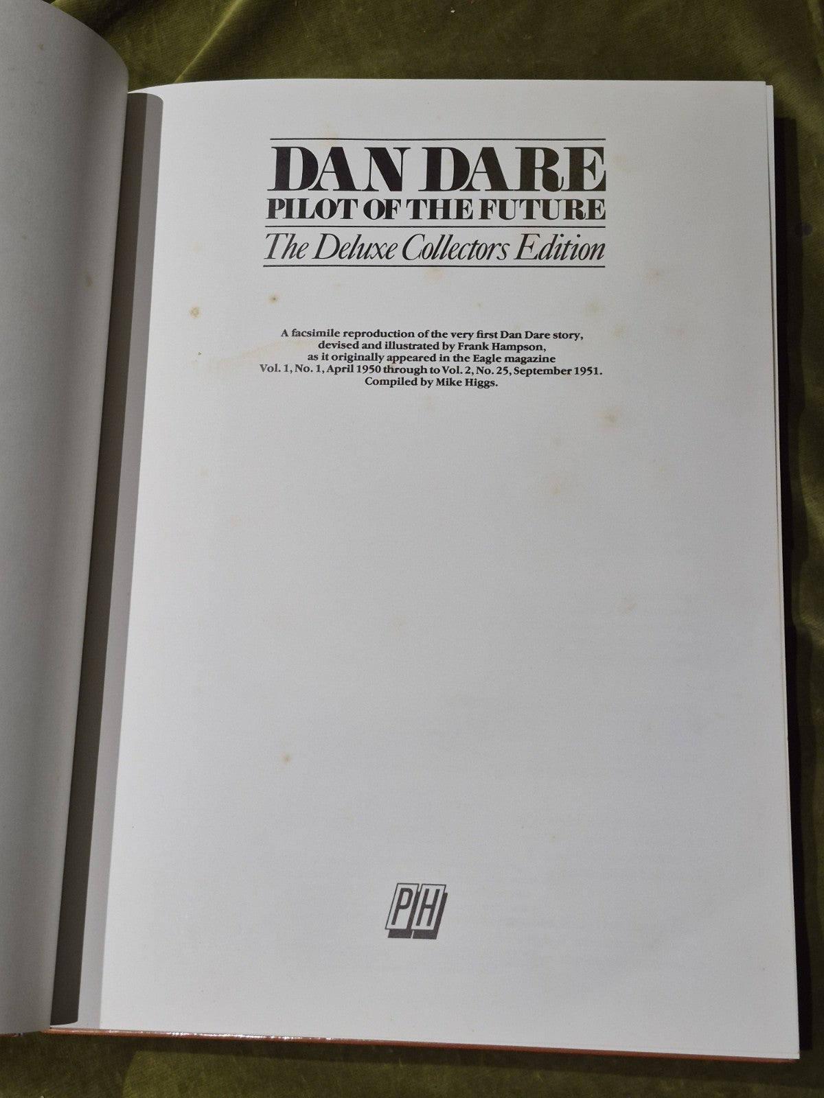 Dan Dare Job Lot 7 9 2 3 1 Deluxe Collectors Edition Book Club 40th Anniversary6