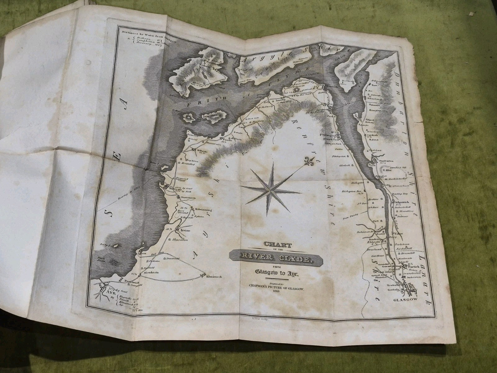 Pictures of Glasgow printed by & for R. Chapman (1818) 3rd Ed Hb Book10