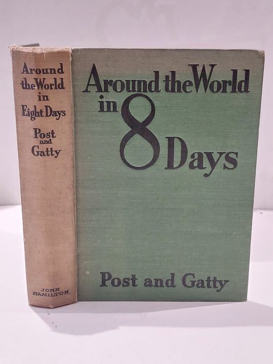Around the World in Eight Days  The Flight of the Winnie Mae 1st Ed hb book 80