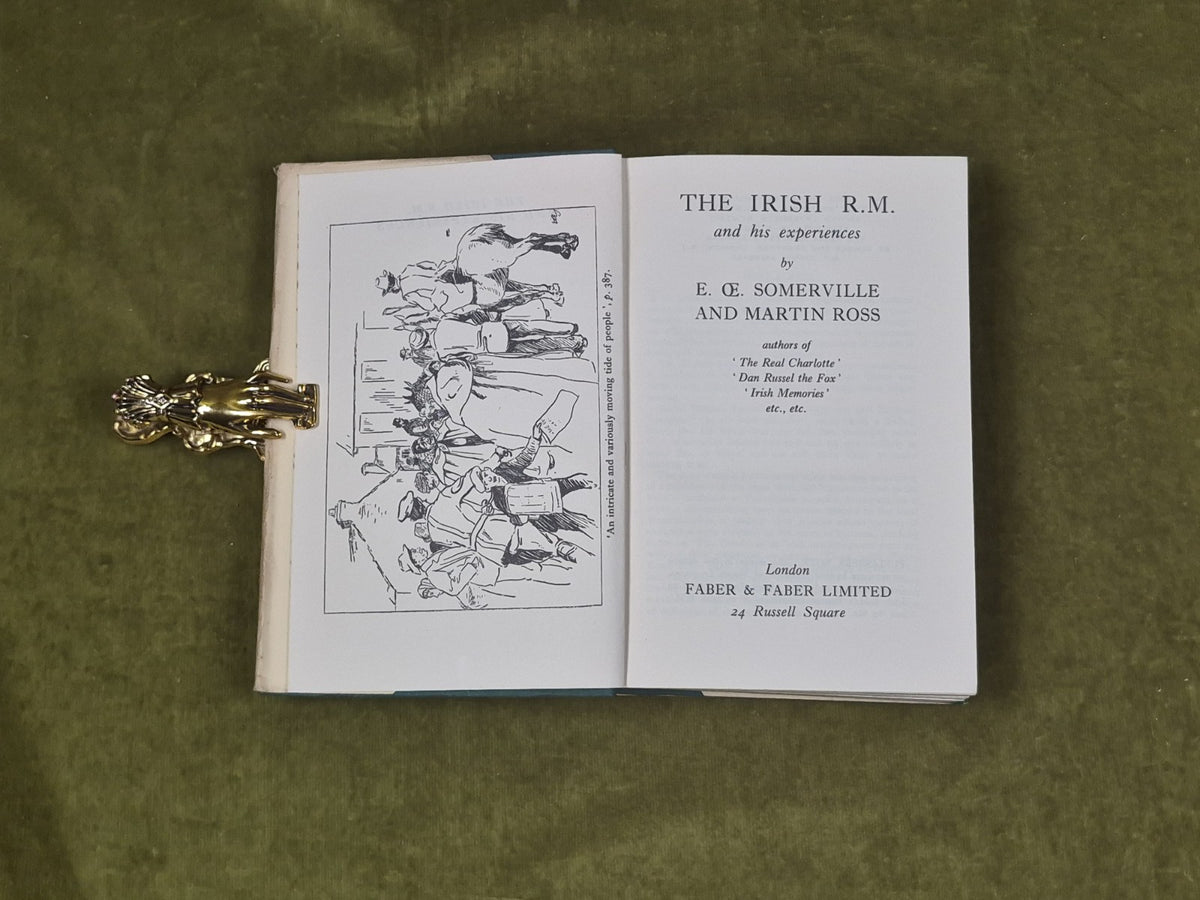 The Irish R M and His Experiences by E OE Somerville, Martin Ross - 1937 HB DJ4