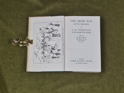 The Irish R M and His Experiences by E OE Somerville, Martin Ross - 1937 HB DJ4