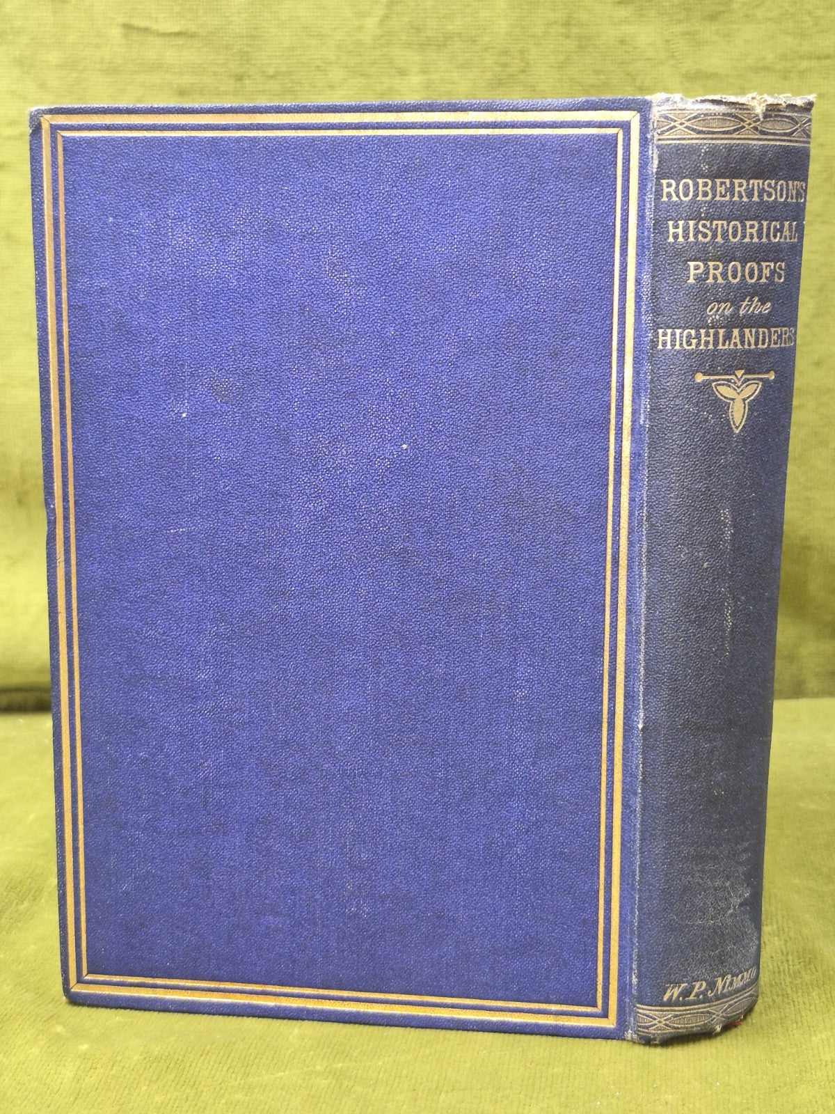 Gaels of Alban or Highlanders 1865 James A Robertson Signed Letter From Author1