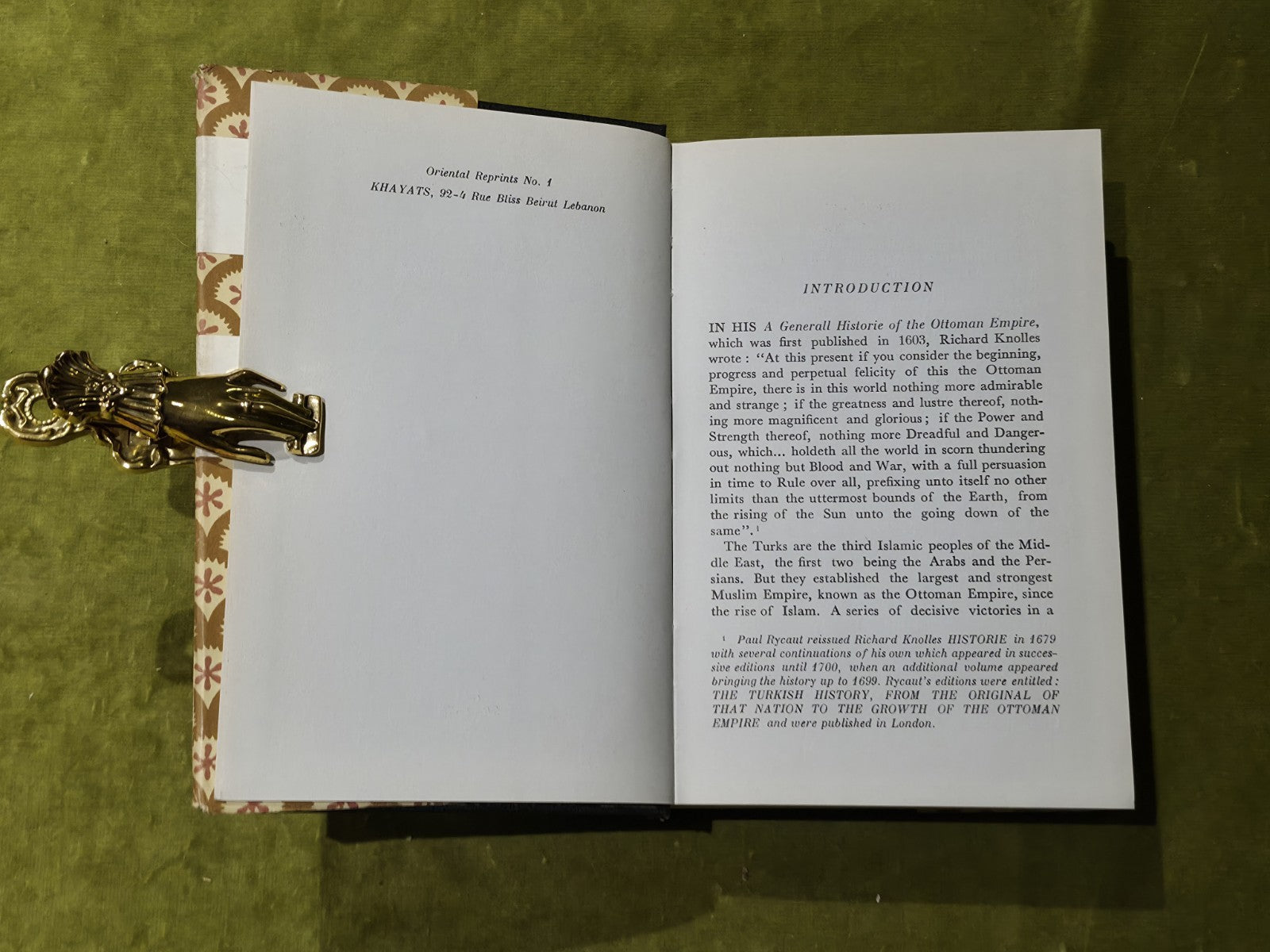 History of the Ottoman Turks - Edward S Creasy, Zeine N Zeine 19614
