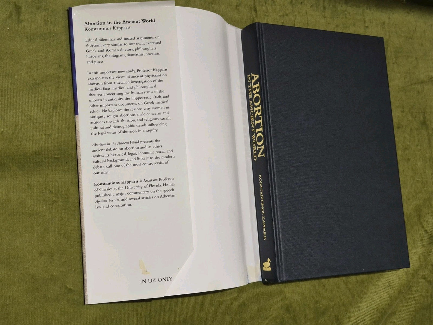 Konstantinos Kapparis  (2002) Abortion in the Ancient World3