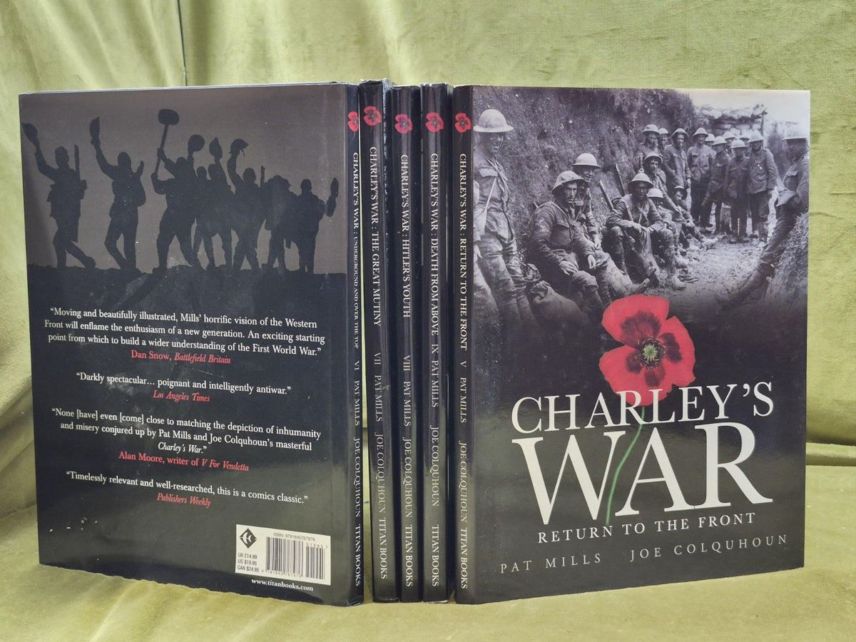 Charley's War Pat Mills V VI VII VIII IX Death from Above Hitler's Youth1