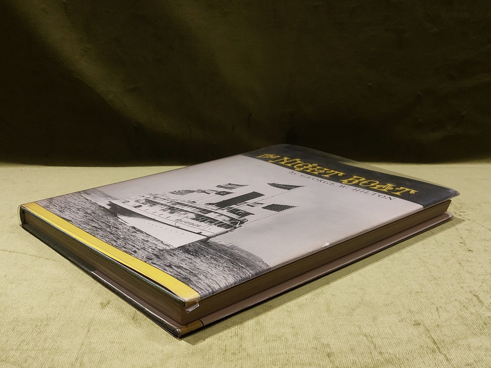 The Night Boat by George W. Hilton [Howell-North Books] 1968 hb books6