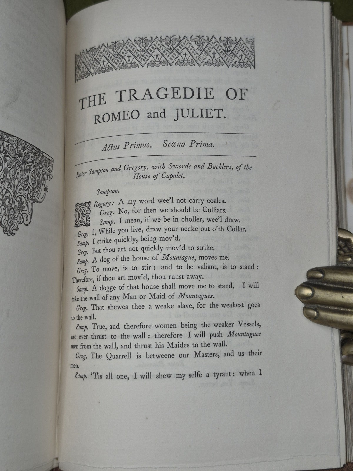 Plays of William Shakespeare Paterson Text of the First Folio c. 1880 Incomplete22