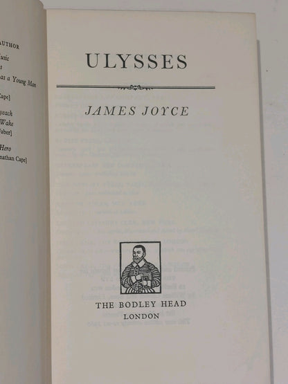 Ulysses by James Joyce New Edition (1960) Bodley Head4