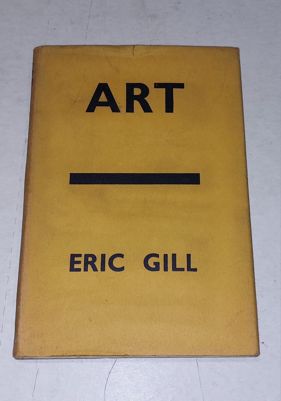 ART By Eric Gill (1946) [John Lane / Bodley Head] Hb Book0