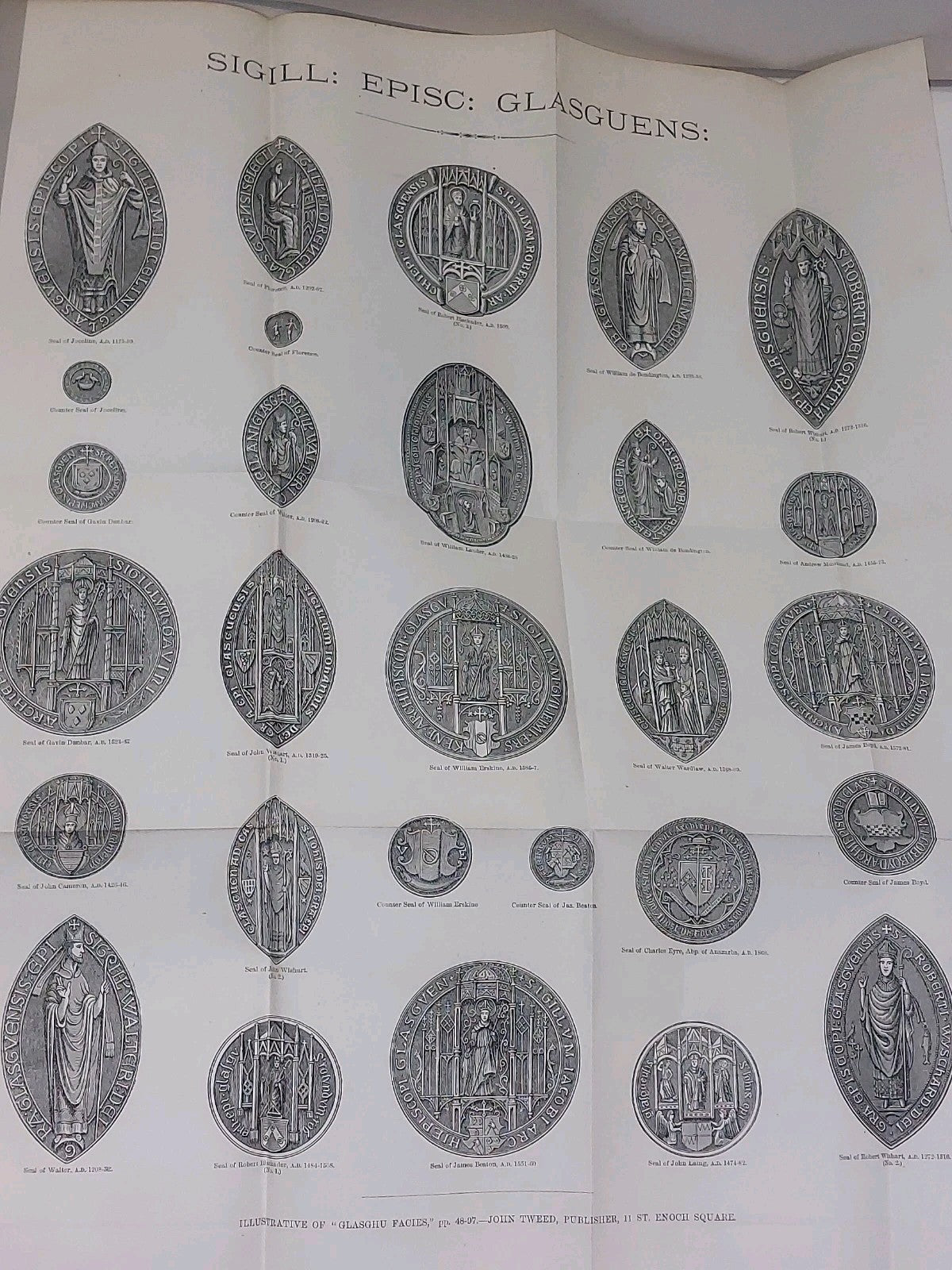 2Vol Glasghu Facies The History of Glasgow (1872) Gordon John M'ure 4