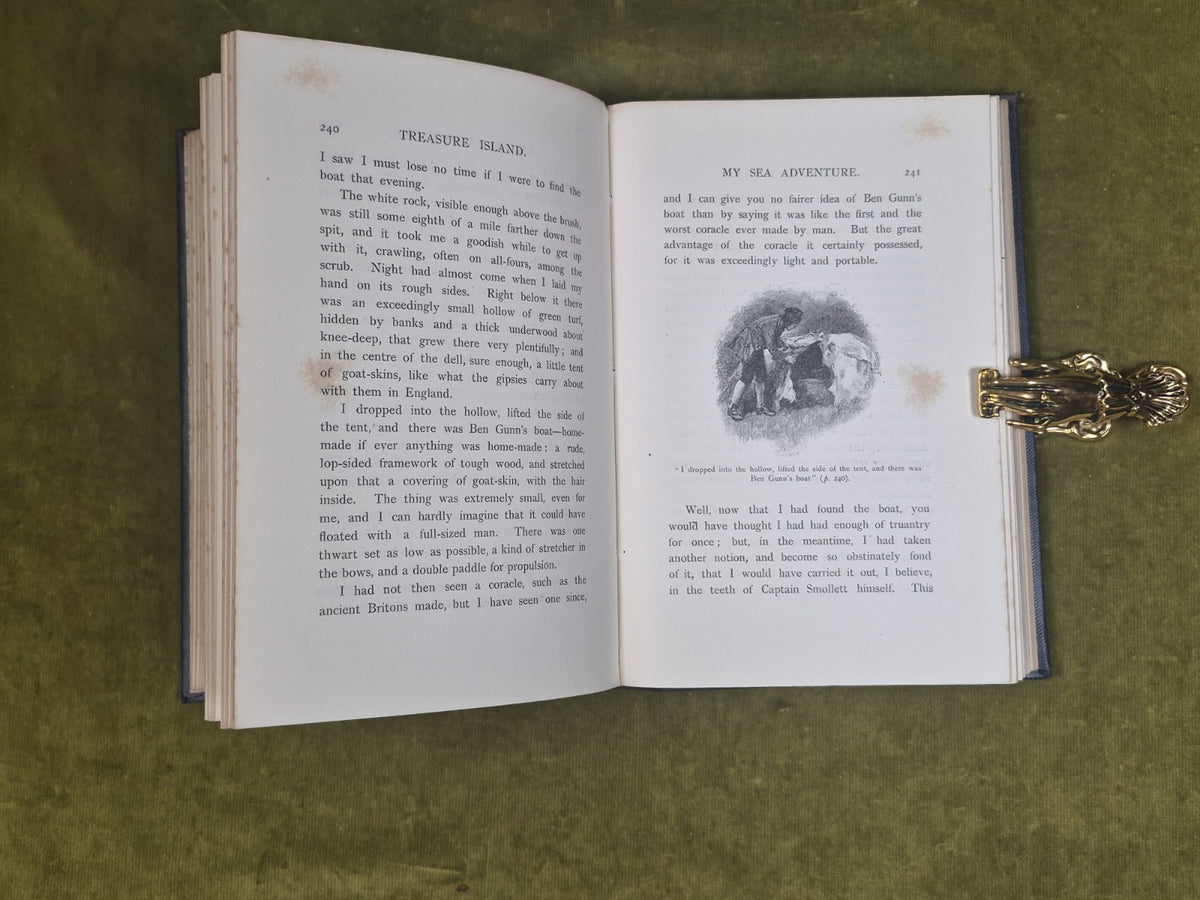 Robert Louis Stevenson - Treasure Island New Ed Illus. Wal Paget , Cassell 18999