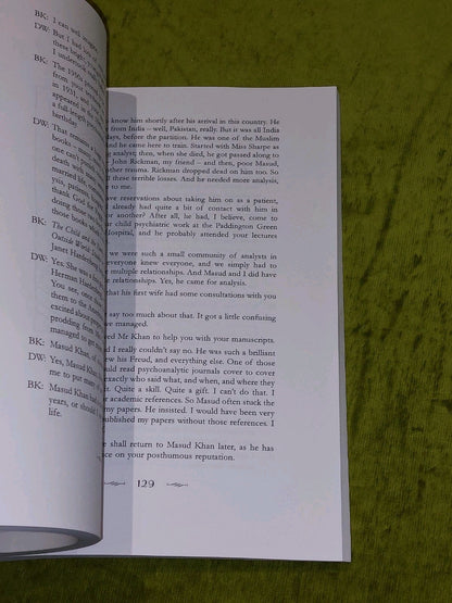 Tea with Winnicott  Brett Kahr (2016) Signed By Author Pb Book3