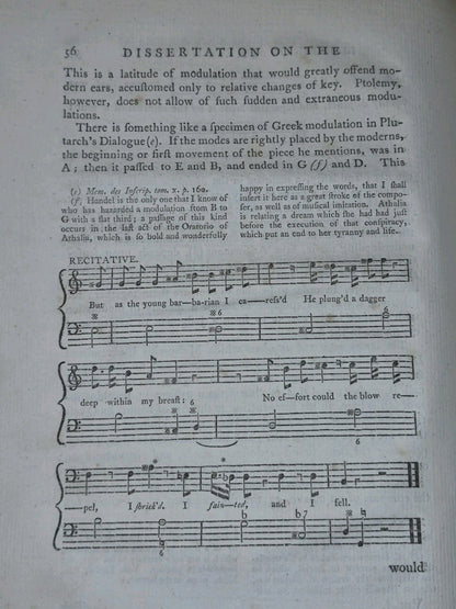 A General History of Music Charles Burney Second ed. Payne and Son 1789 Volume 113