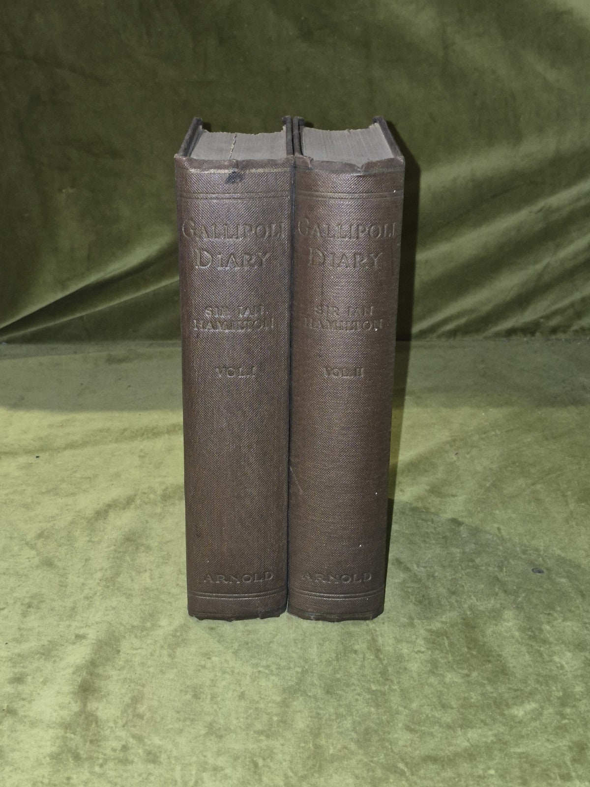 Gallipoli Diary Volumes 1 & 2 - Sir Ian Hamilton , Edward Arnold 19200