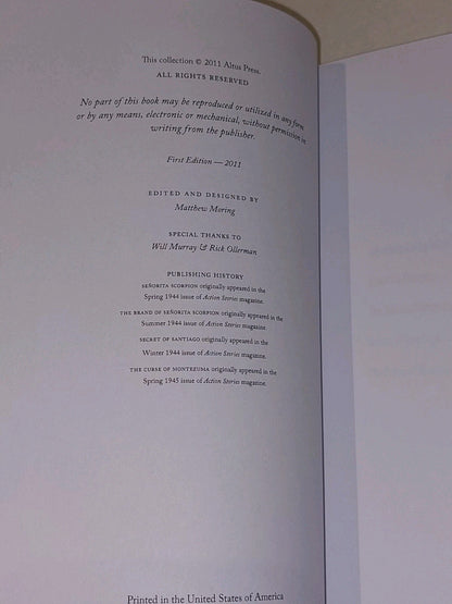 The Complete Adventures Of Senorita Scorpion [Volume 1 & 2] By Jr Les Savage Pb12