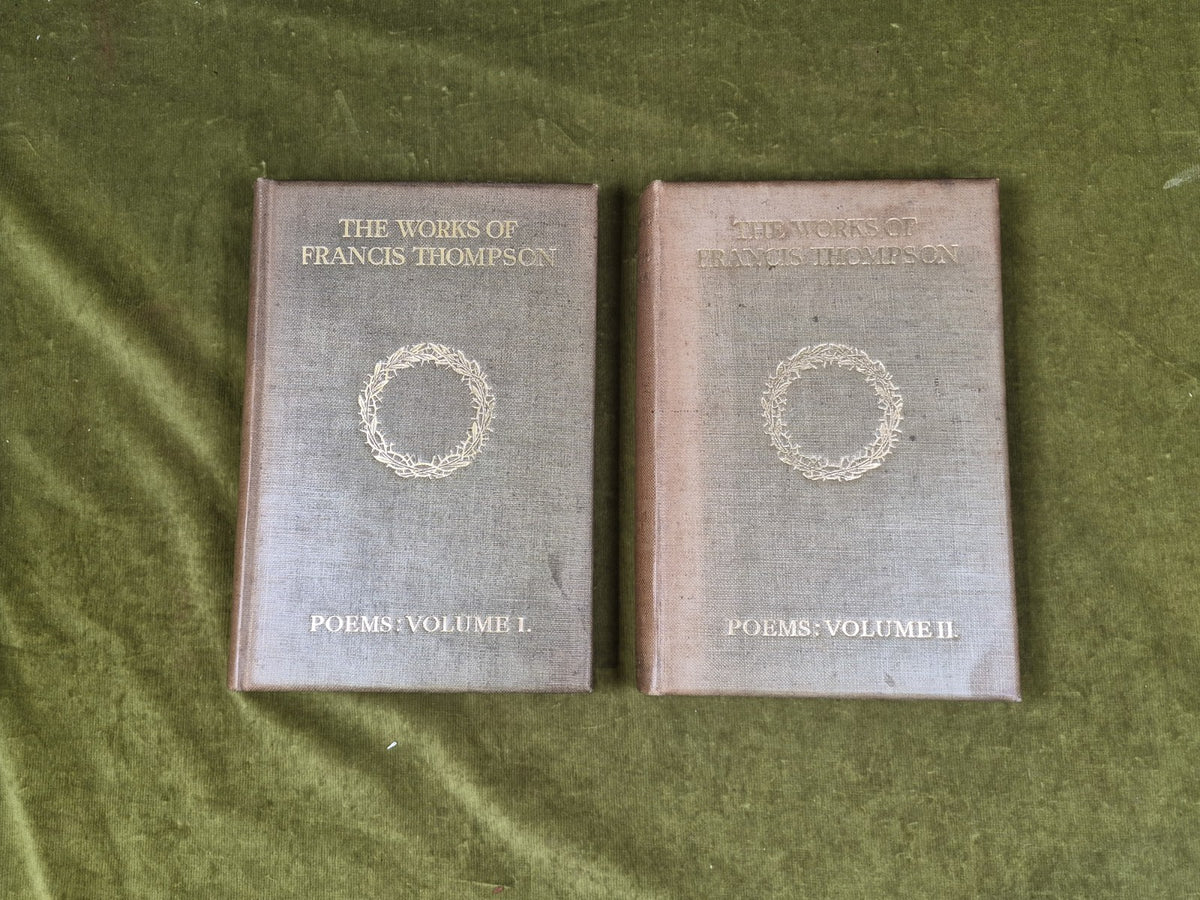 The Works of Francis Thompson : Poems Vols 1 & 2 : Burns & Oates0