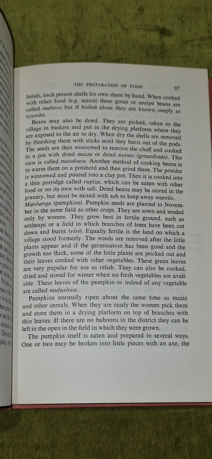 Diet and Tradition in African Culture (1971) Michael Gelfland7