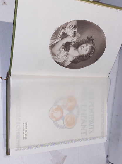 Les Portraits de L'enfant Charles Moreau-Vauthier Leather in French (1901) Book5