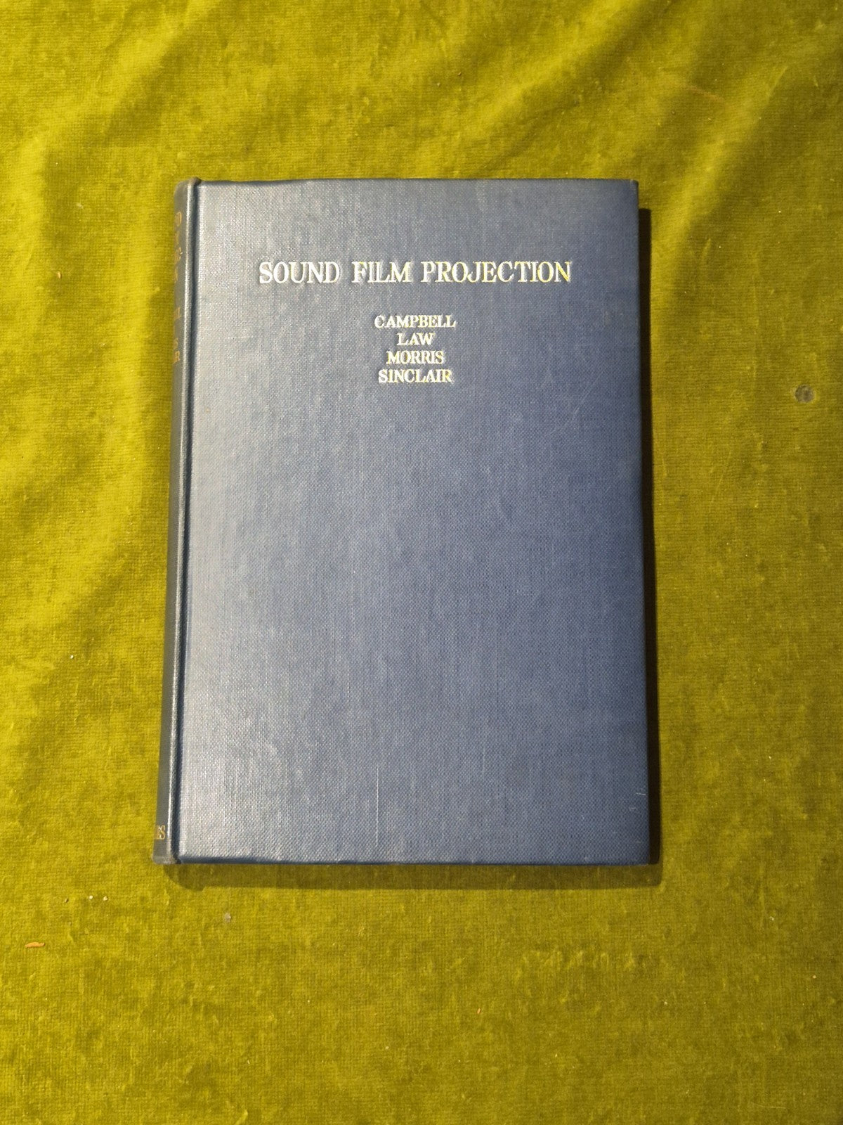 Sound-Film Projection - E Molloy , George Newnes 1st 1945 HB0