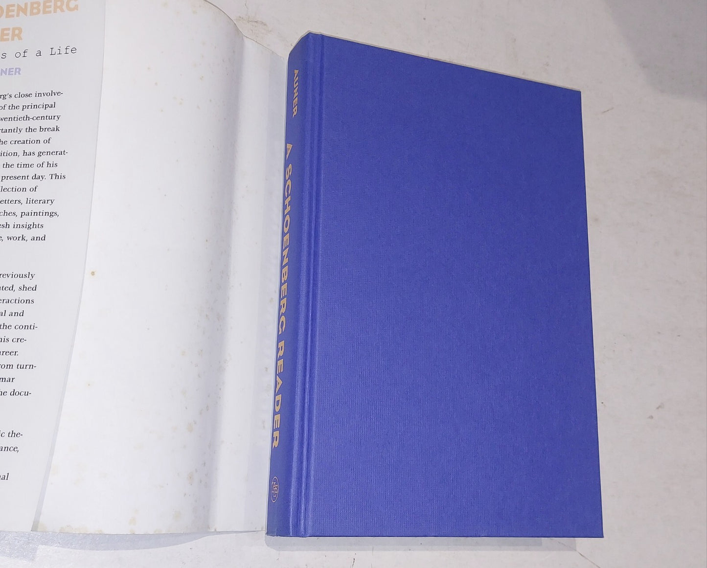 A Schoenberg Reader:  Documents of a Life By Joseph Auner (2003) Hb Book 2