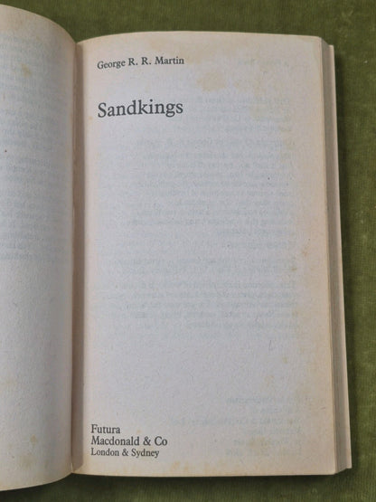 Sandkings George R R Martin First Edition 1983 Orbit6